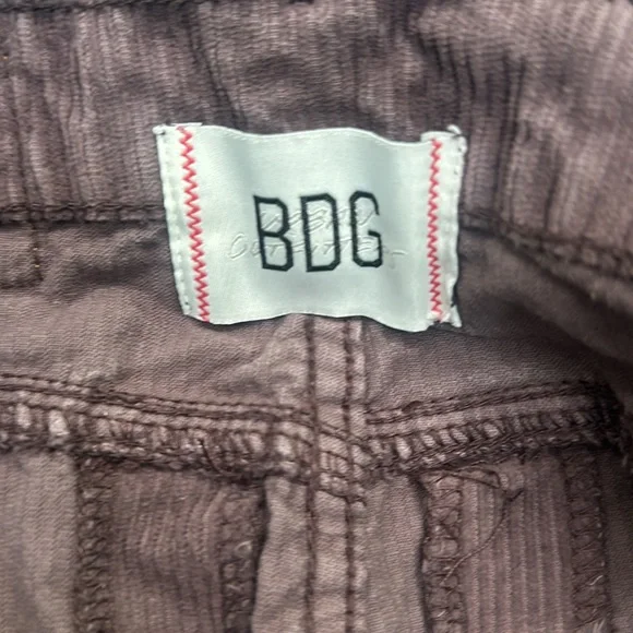 Size 25 urban outfitters BDG high and wide corduroy pants - Picture 5 of 5